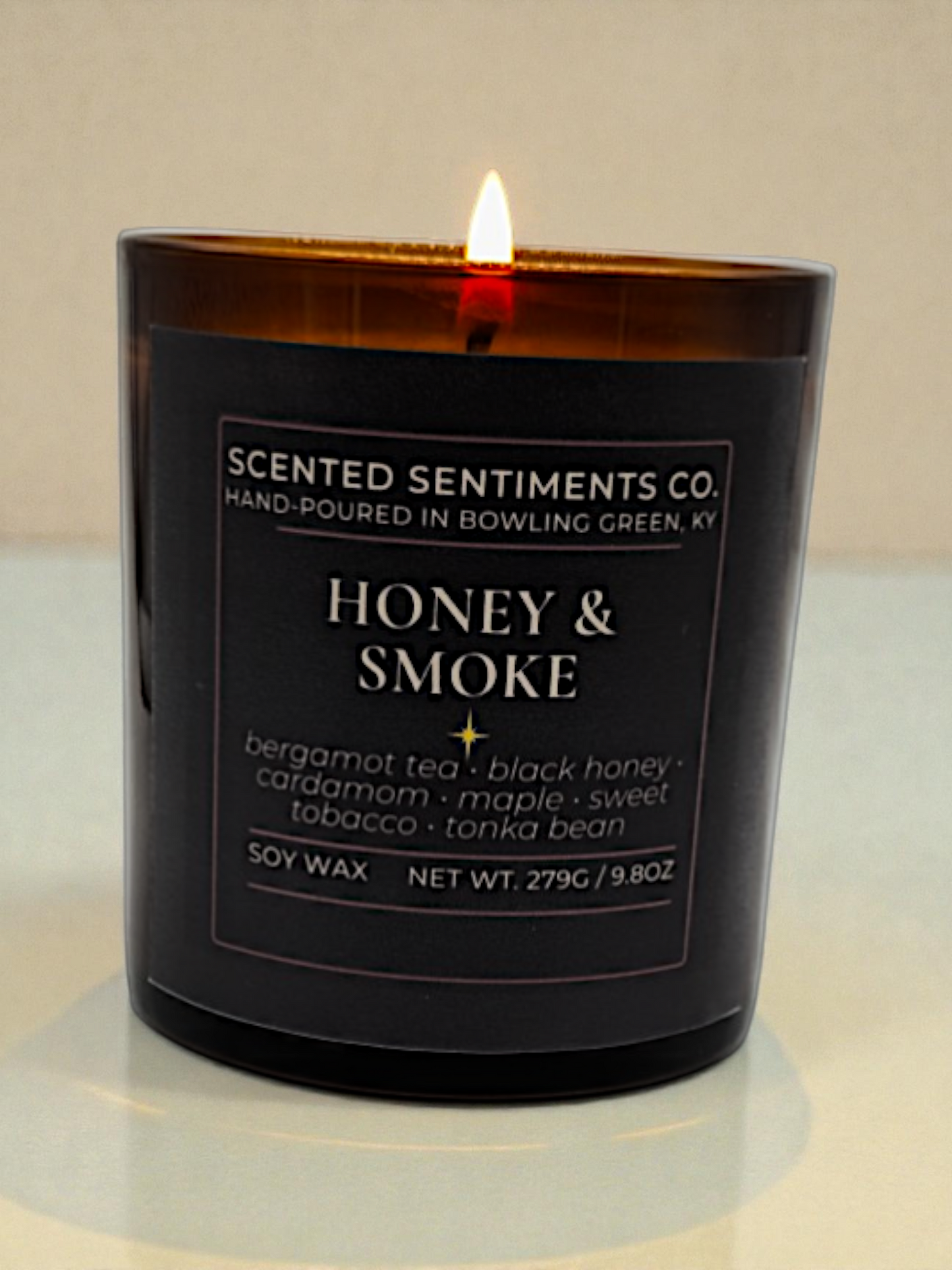 Honey & Smoke - Soy Candle