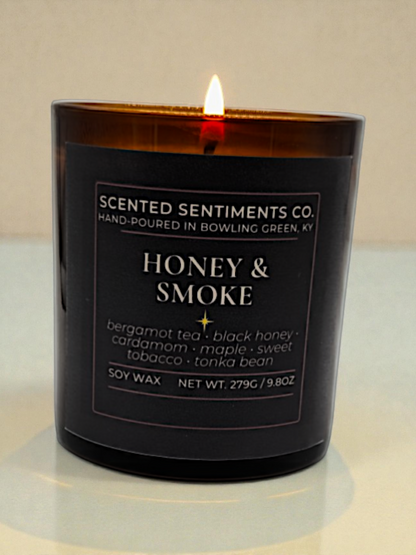 Honey & Smoke - Soy Candle
