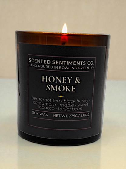 Honey & Smoke - Soy Candle