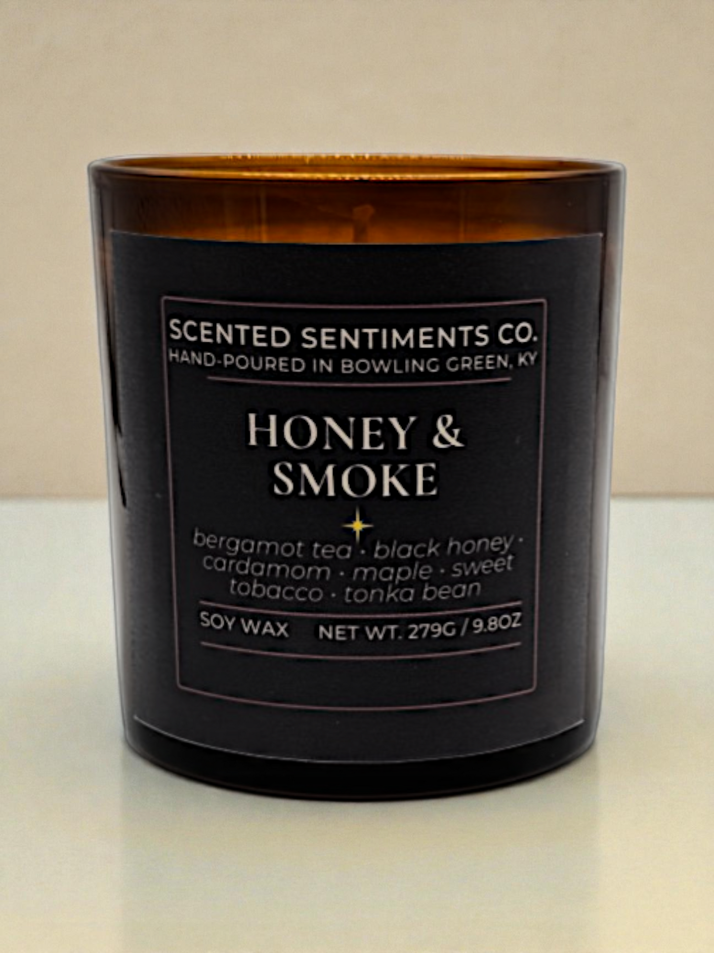Honey & Smoke - Soy Candle
