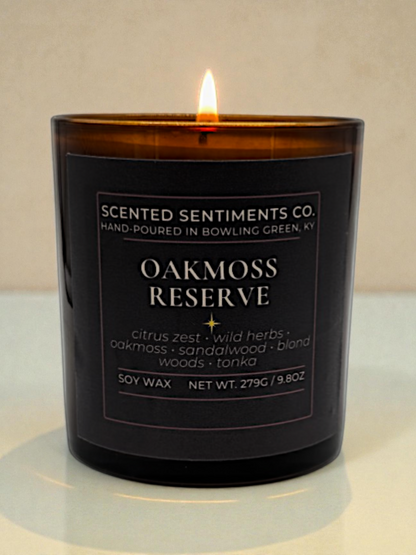 Oakmoss Reserve - Soy Candle