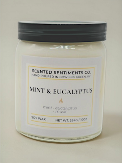 Mint & Eucalyptus - Soy Candle
