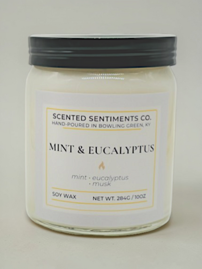 Mint & Eucalyptus - Soy Candle