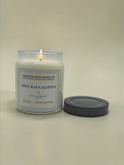 Mint & Eucalyptus - Soy Candle