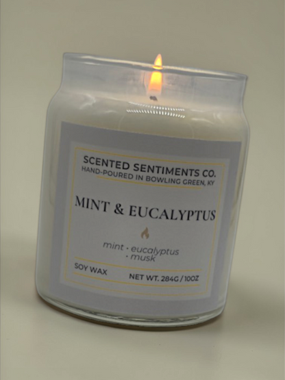 Mint & Eucalyptus - Soy Candle
