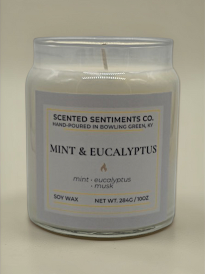 Mint & Eucalyptus - Soy Candle
