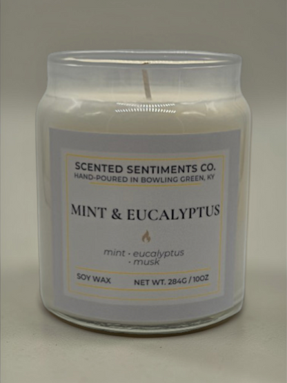Mint & Eucalyptus - Soy Candle