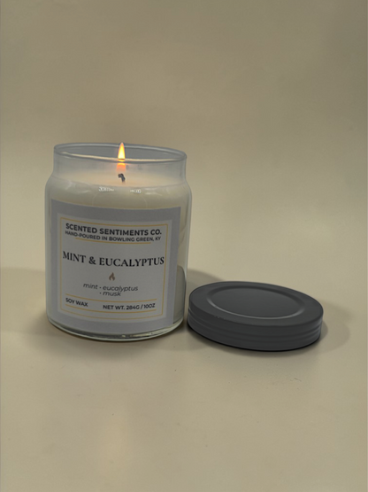 Mint & Eucalyptus - Soy Candle