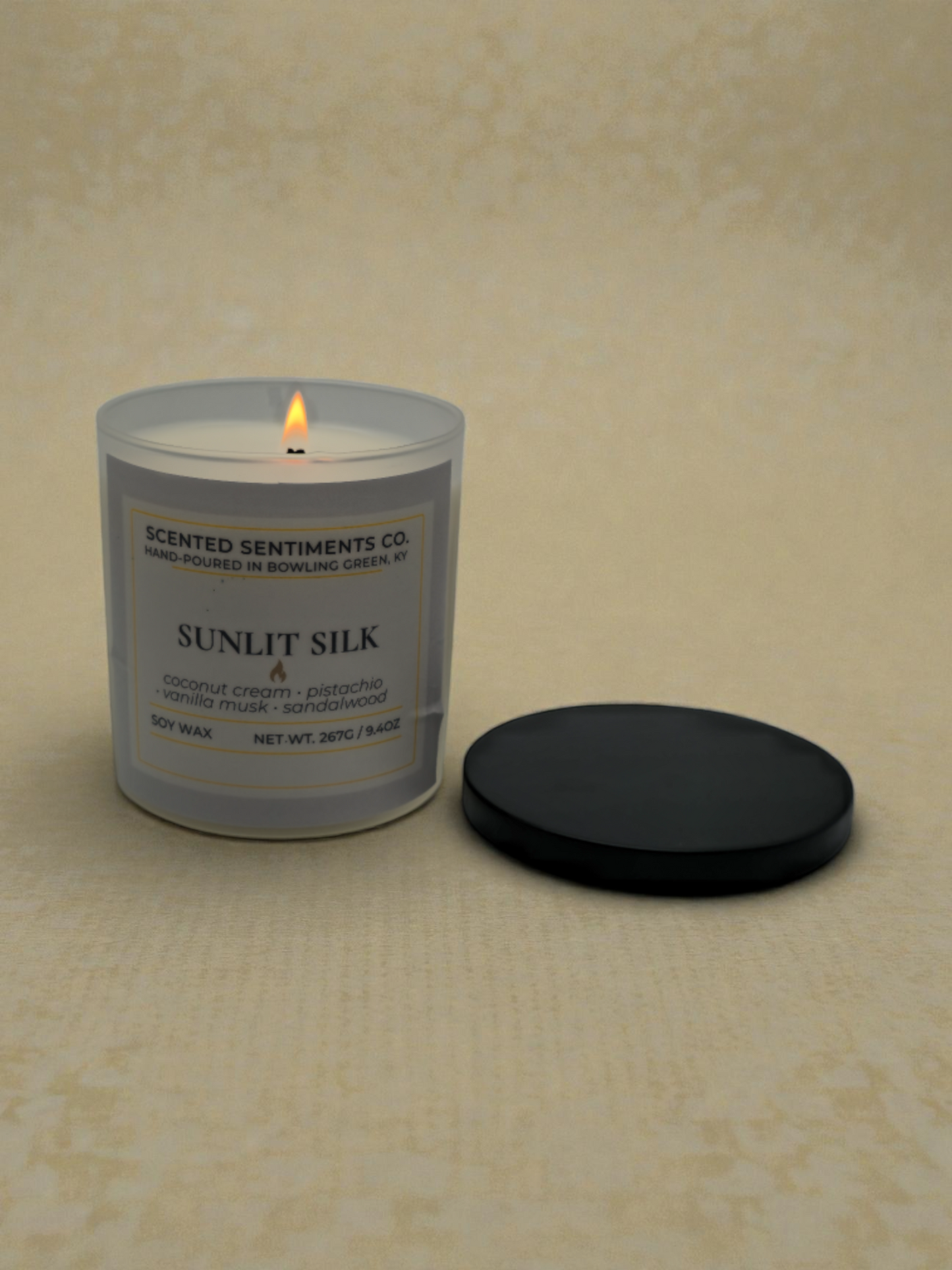 Sunlit Silk - Soy Candle