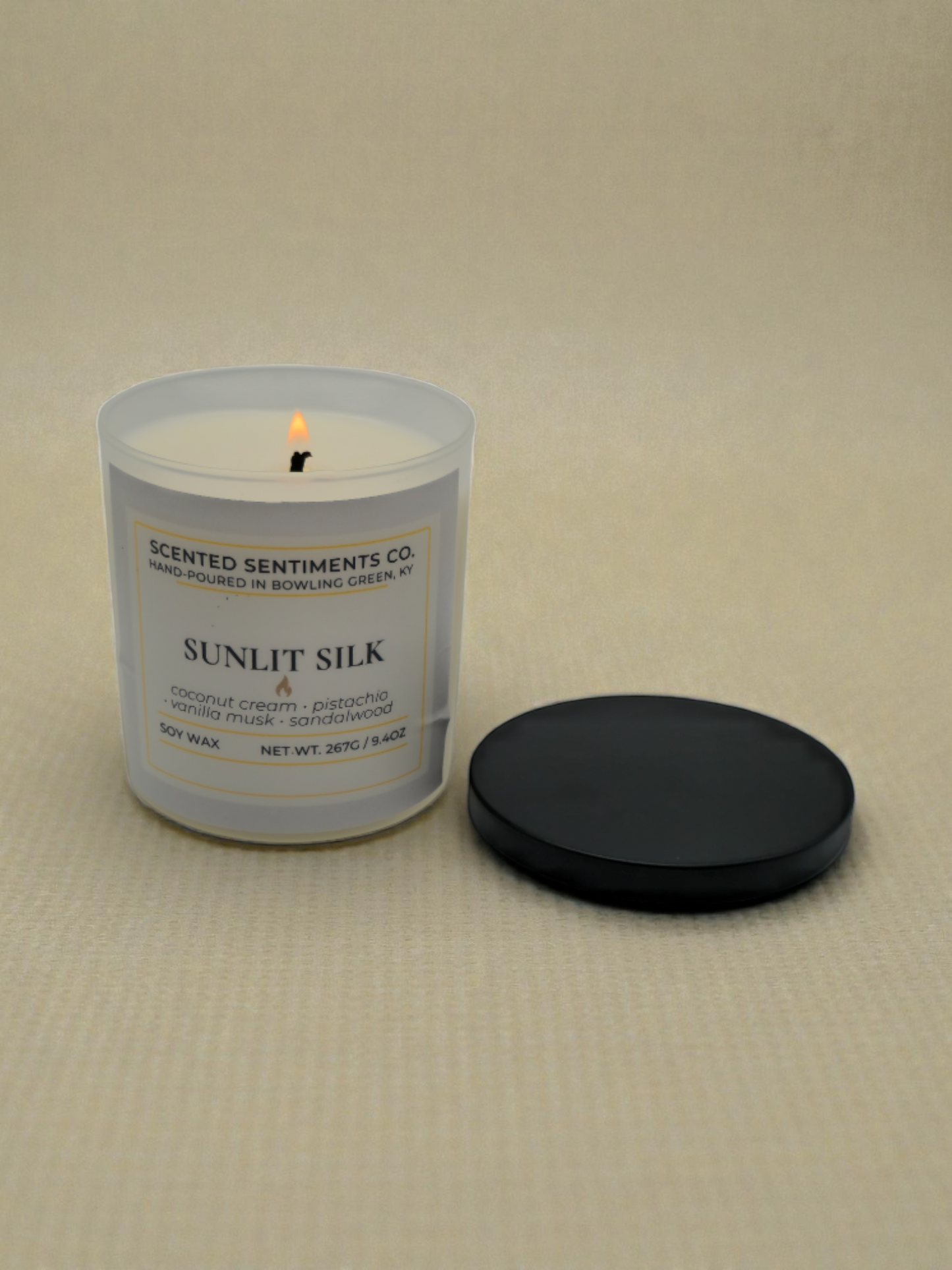 Sunlit Silk - Soy Candle