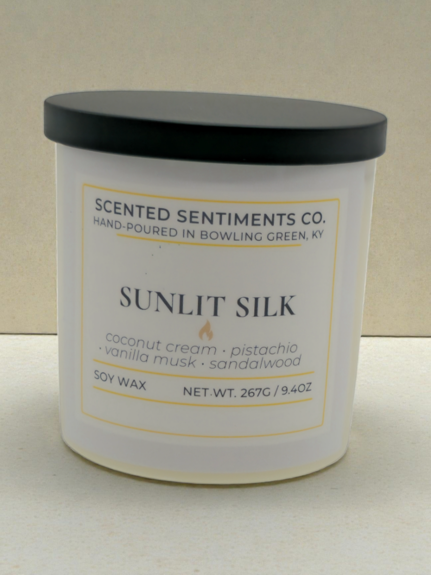 Sunlit Silk - Soy Candle