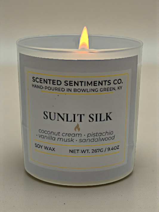 Sunlit Silk - Soy Candle