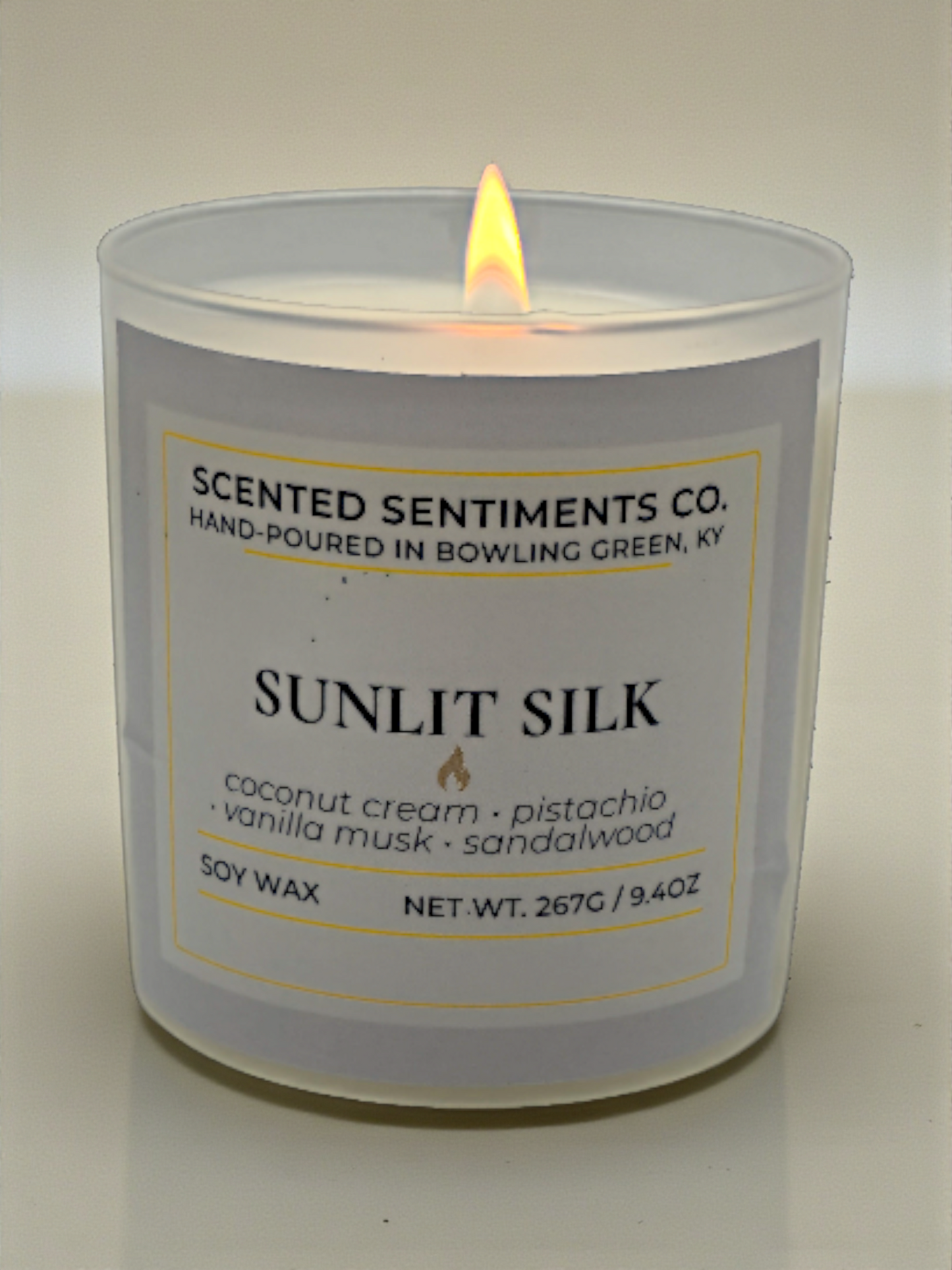 Sunlit Silk - Soy Candle