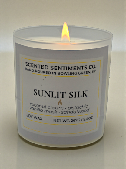 Sunlit Silk - Soy Candle