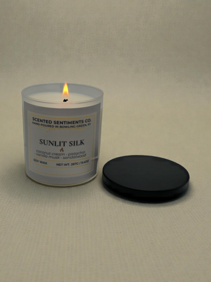 Sunlit Silk - Soy Candle