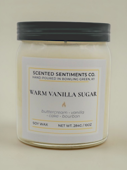 Warm Vanilla Sugar - Soy Candle