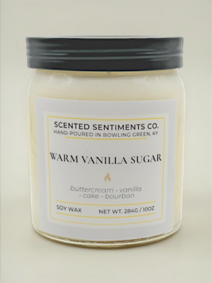 Warm Vanilla Sugar - Soy Candle