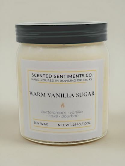 Warm Vanilla Sugar - Soy Candle