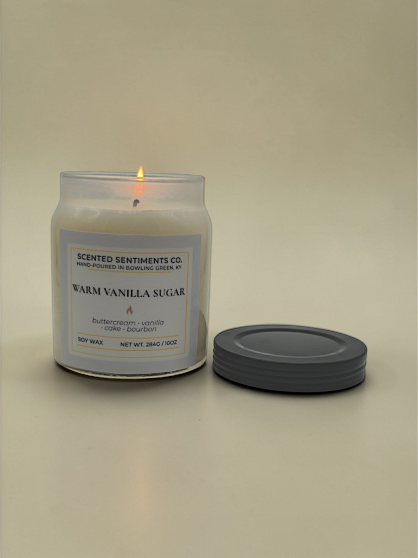 Warm Vanilla Sugar - Soy Candle