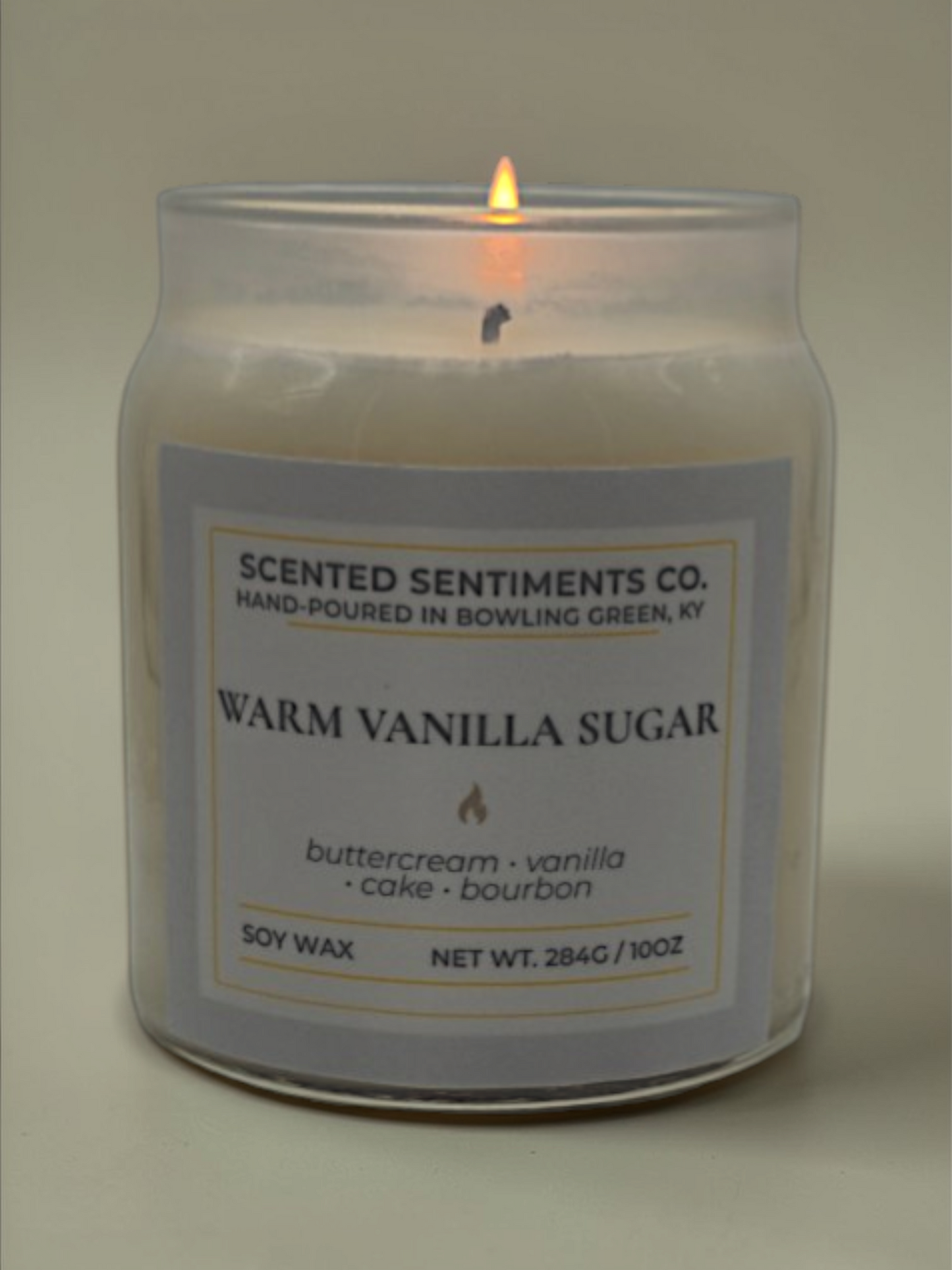 Warm Vanilla Sugar - Soy Candle
