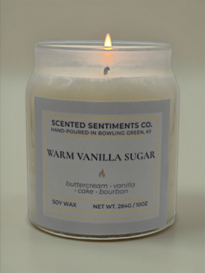 Warm Vanilla Sugar - Soy Candle
