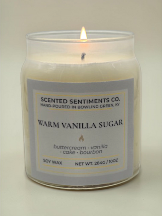 Warm Vanilla Sugar - Soy Candle