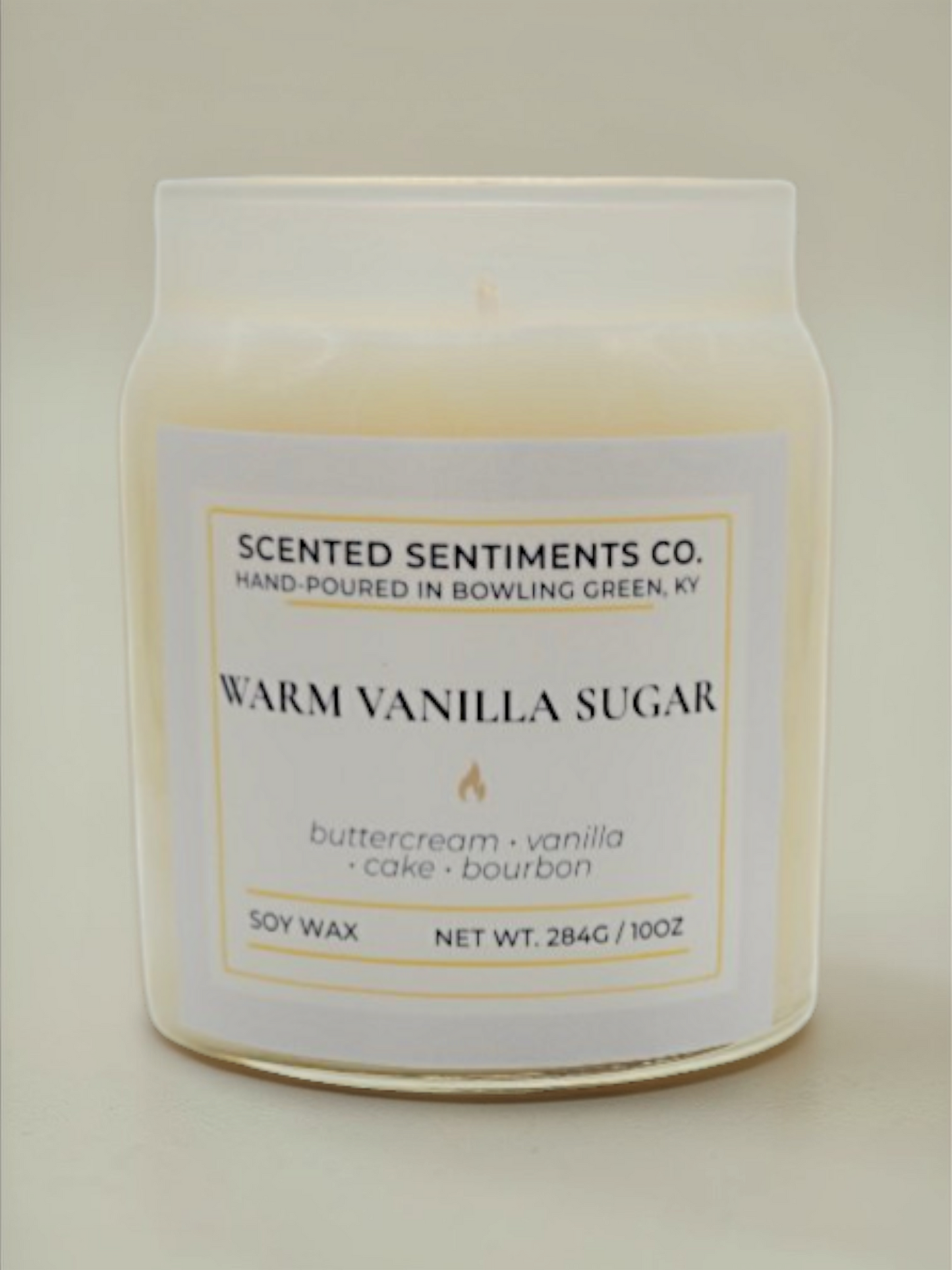 Warm Vanilla Sugar - Soy Candle