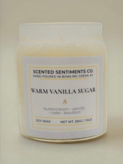 Warm Vanilla Sugar - Soy Candle