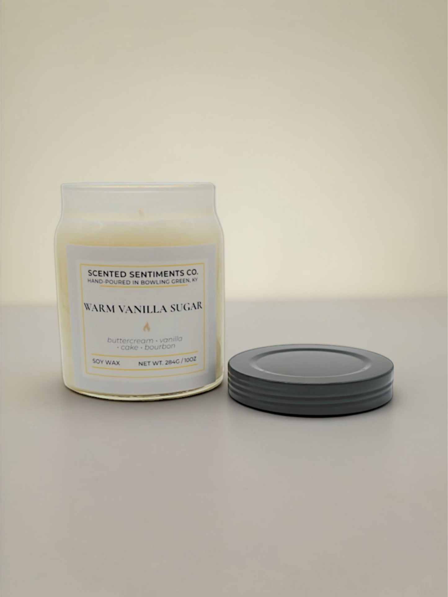 Warm Vanilla Sugar - Soy Candle