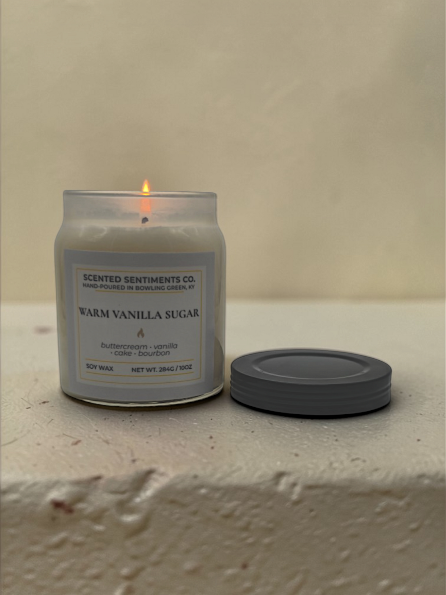 Warm Vanilla Sugar - Soy Candle