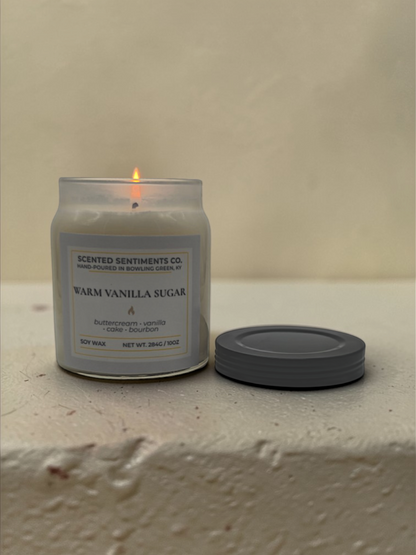 Warm Vanilla Sugar - Soy Candle