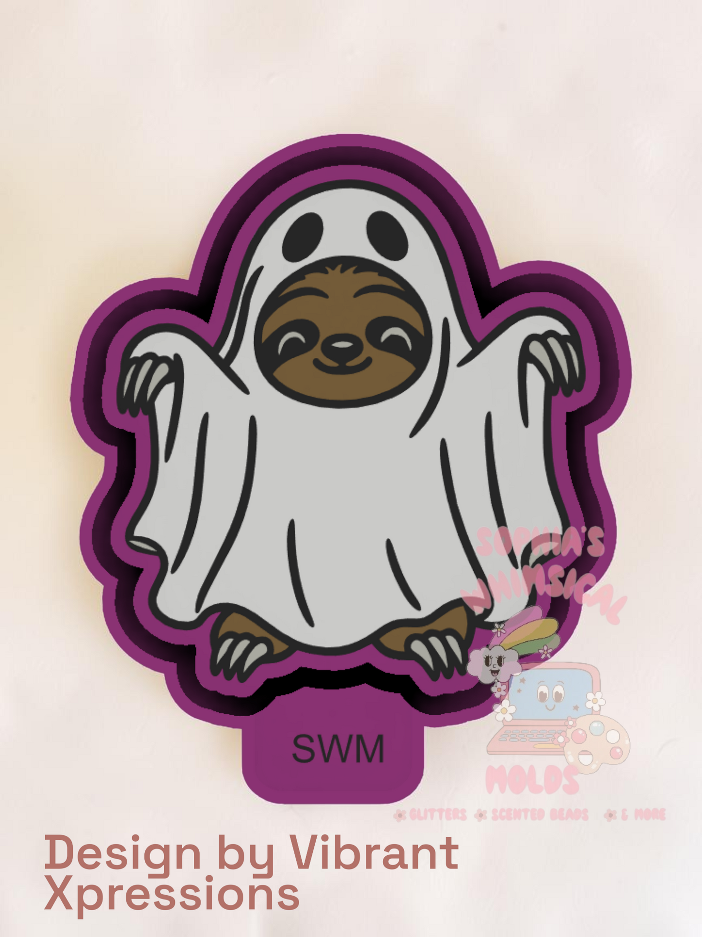Sloth Ghost - Premium Silicone Mold