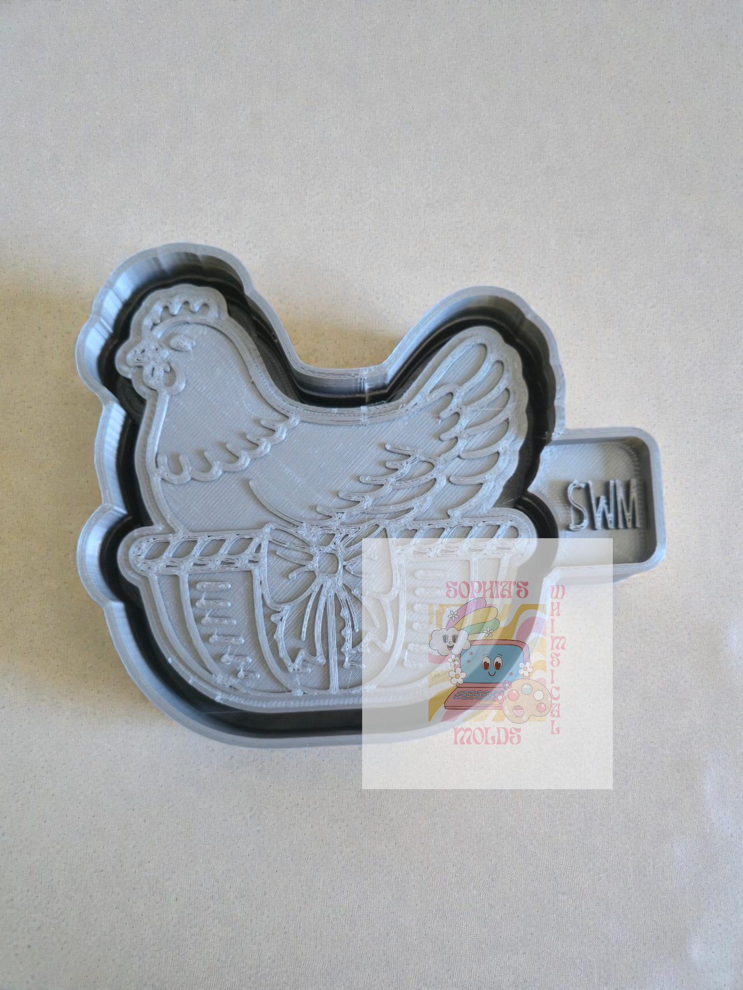 Hen in a Basket - Premium Silicone Mold