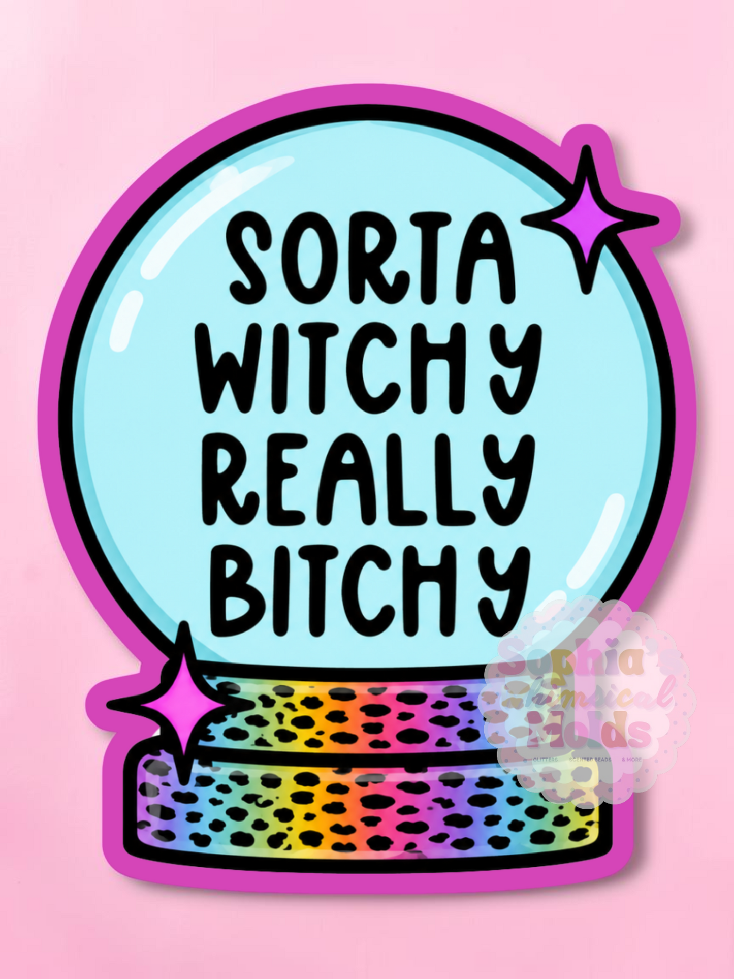 Sorta Witchy Inserts - Cardstock Inserts for Silicone Mold