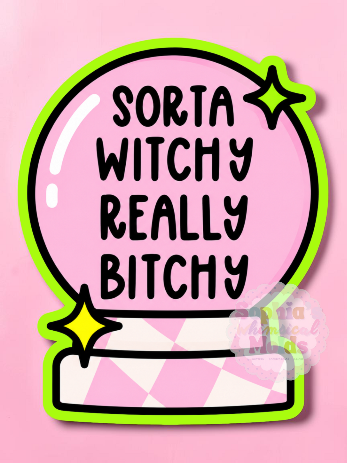 Sorta Witchy Inserts - Cardstock Inserts for Silicone Mold