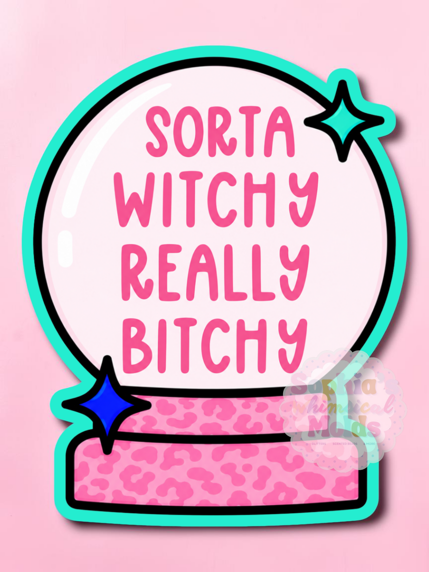Sorta Witchy Inserts - Cardstock Inserts for Silicone Mold