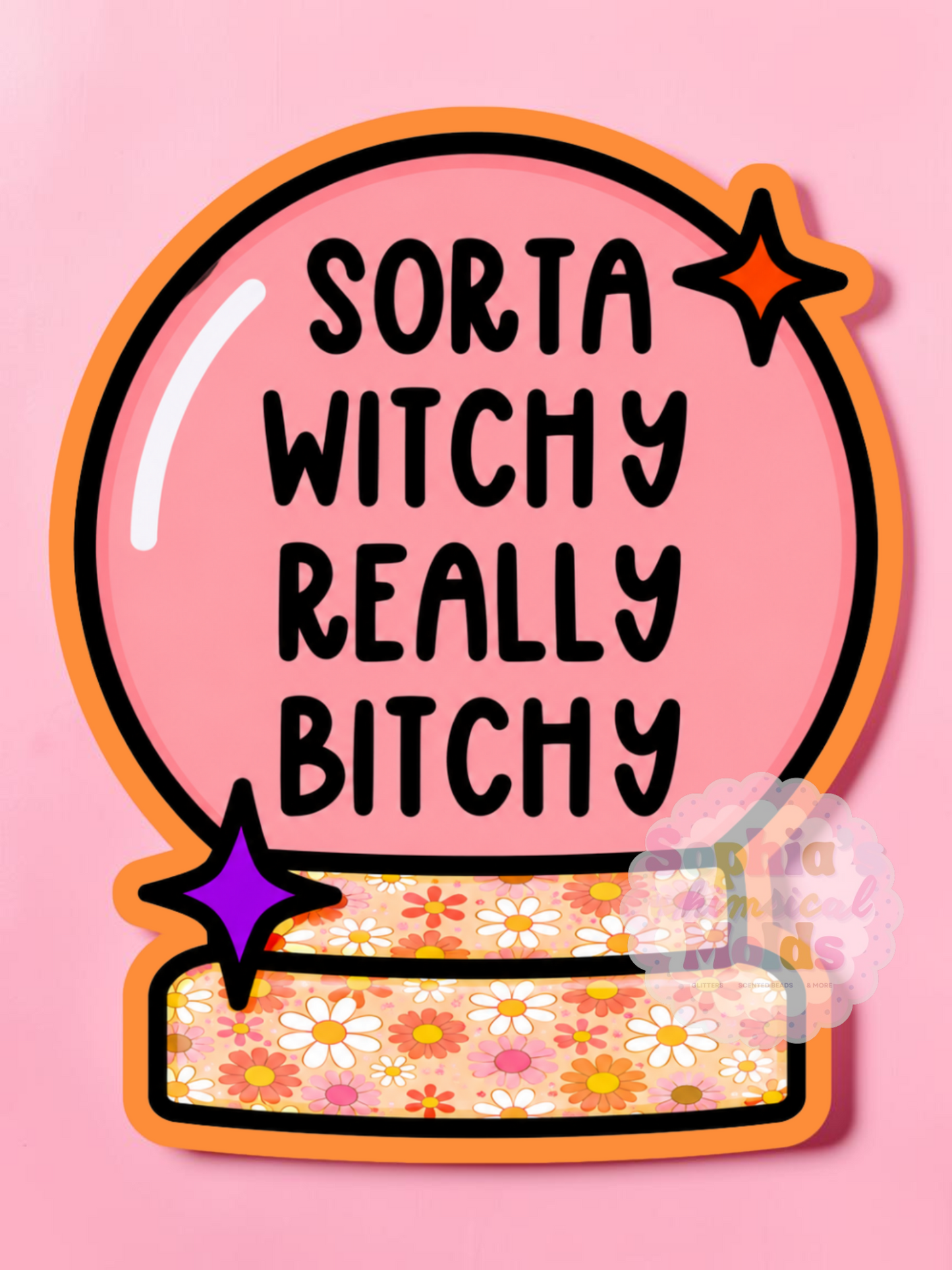 Sorta Witchy Inserts - Cardstock Inserts for Silicone Mold