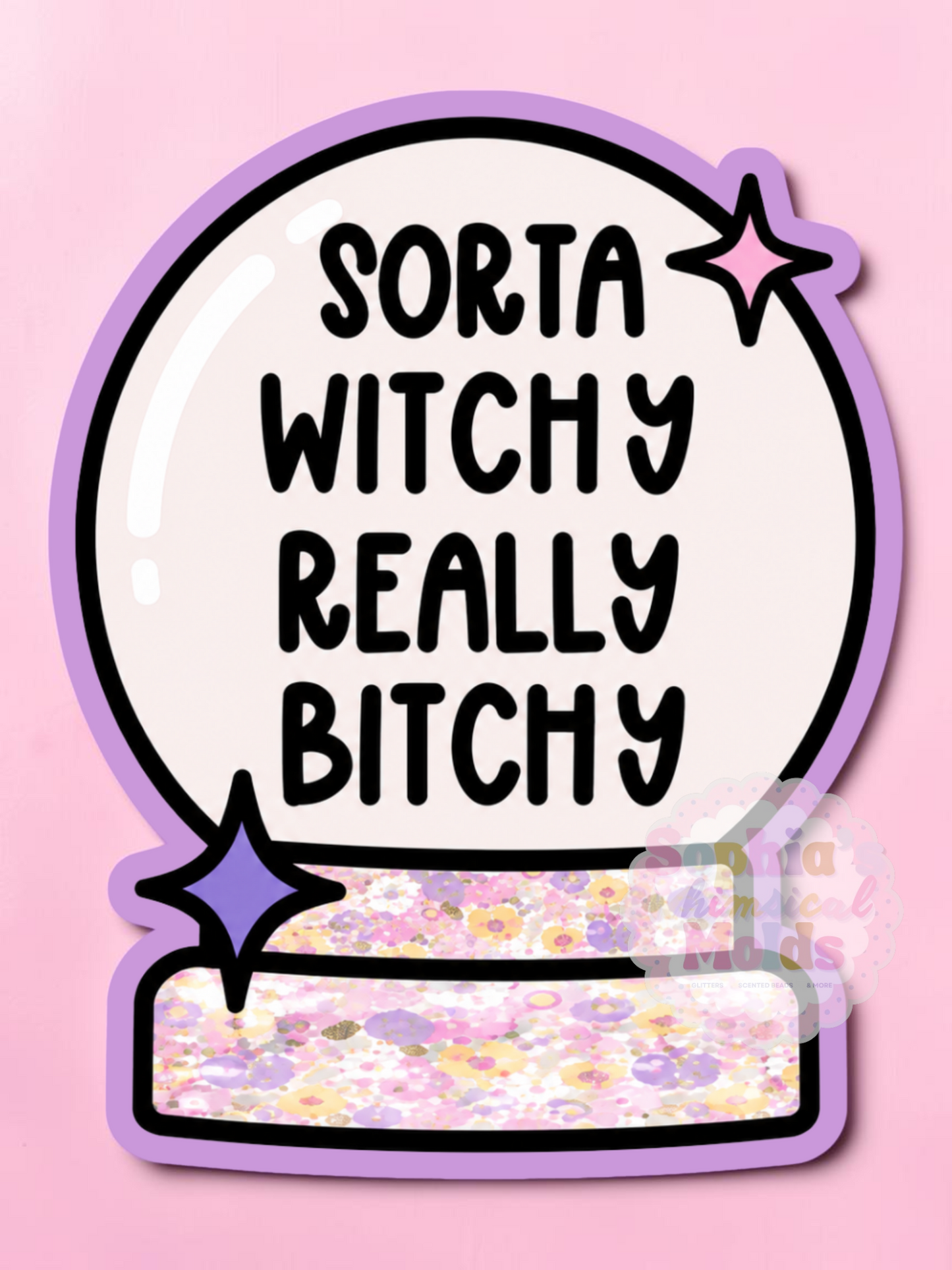 Sorta Witchy Inserts - Cardstock Inserts for Silicone Mold