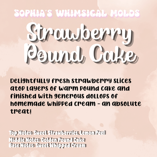Strawberry Pound Cake - Pre-Scented Aroma Beads