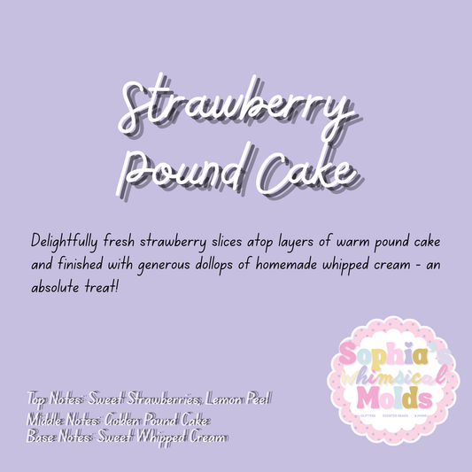 Strawberry Pound Cake - Pre-Scented Aroma Beads