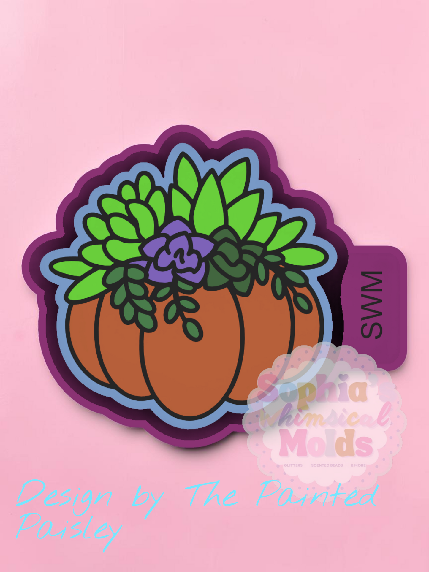 Succulent Pumpkin - Premium Silicone Mold