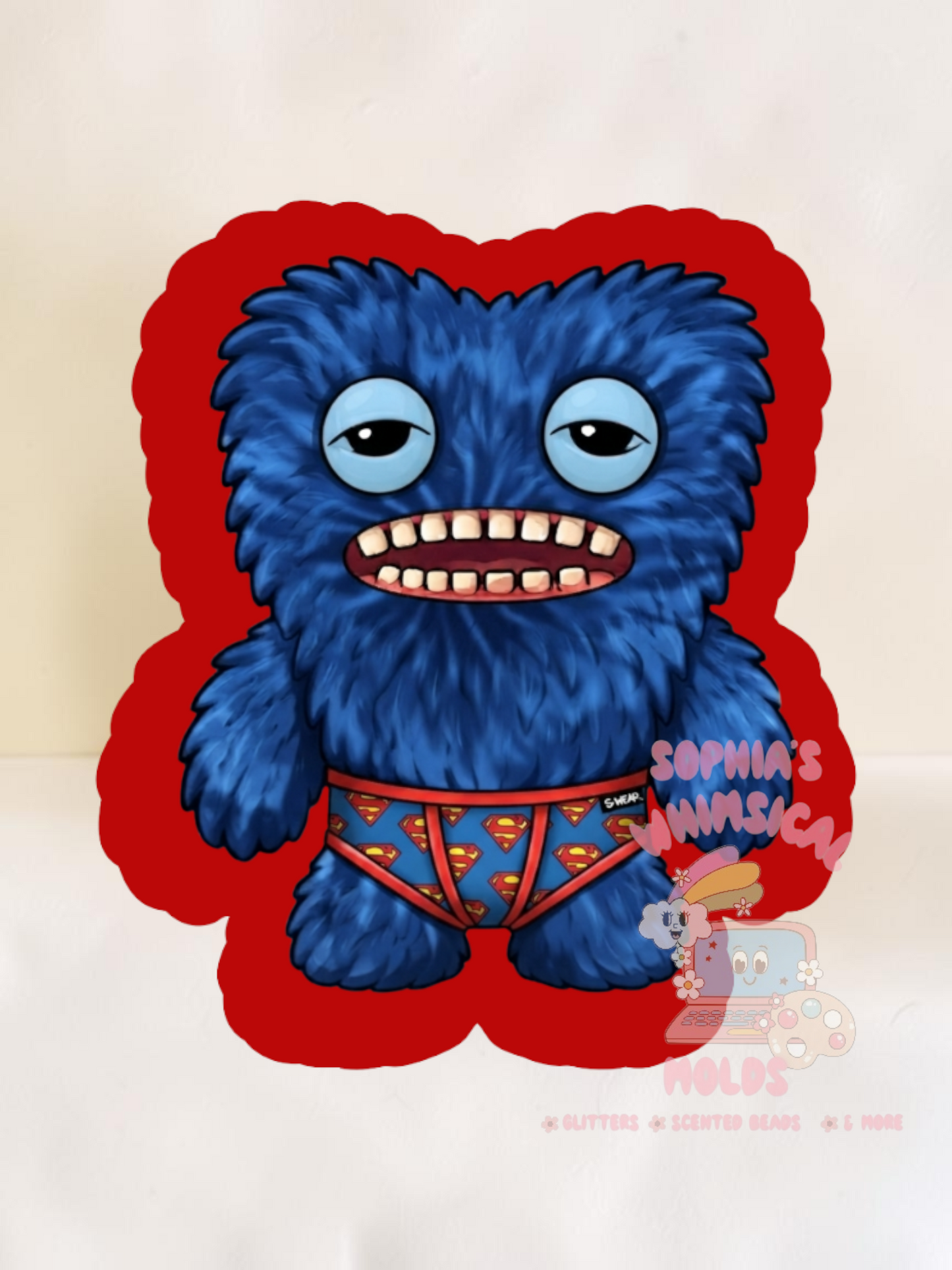 Fuzzy Fuggler - Cardstock Inserts for Silicone Mold
