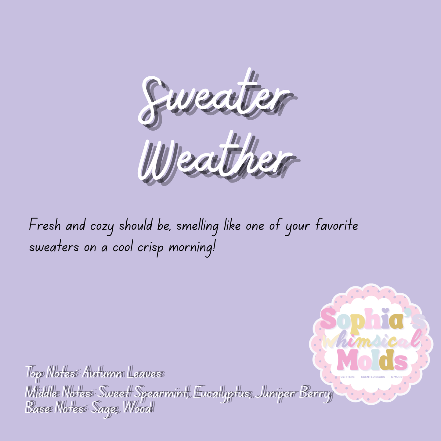 Sweater Weather Type - Pre-Scented Aroma Beads