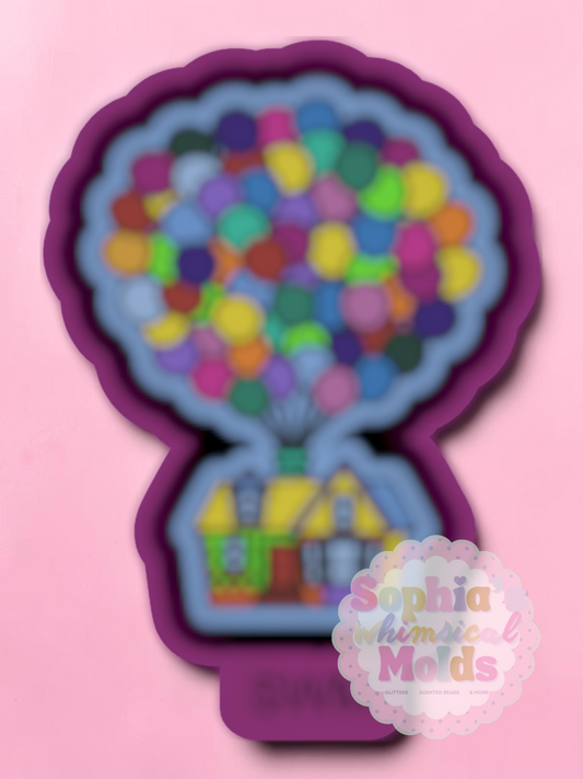 Up House - Premium Silicone Mold