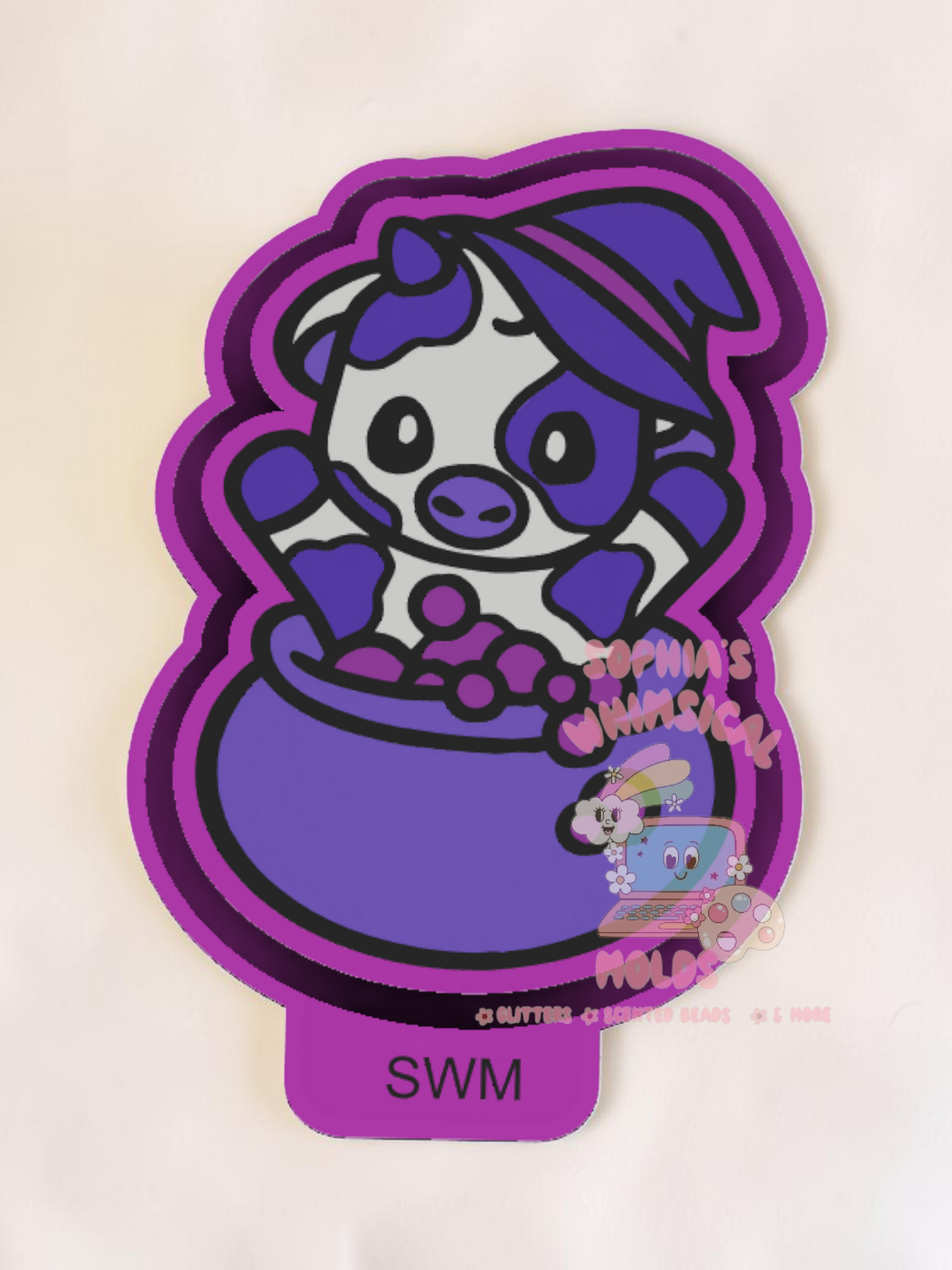 Witchy Cow - Premium Silicone Mold