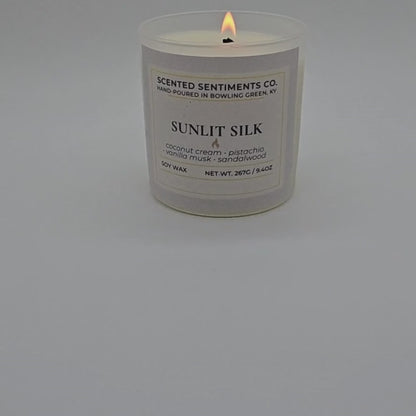 Sunlit Silk - Soy Candle