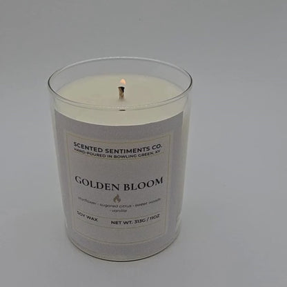 Golden Bloom – Soy Candle