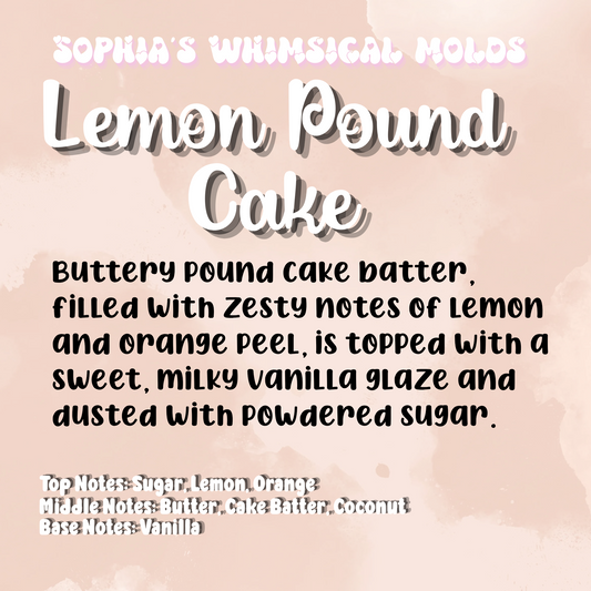 Lemon Pound Cake - Pre-Scented Aroma Beads