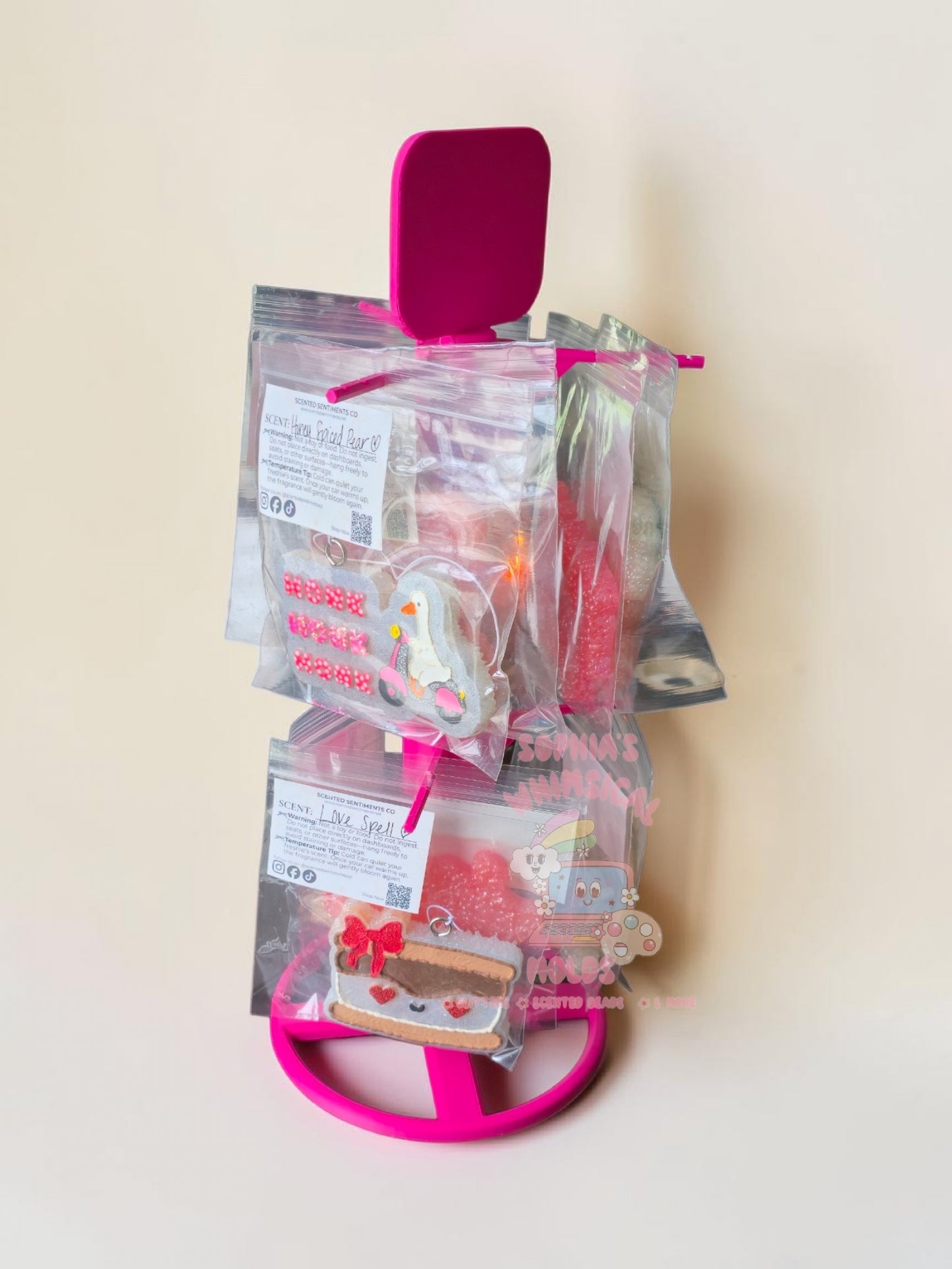 The Ultimate Pop-Up Market Display: Spinning Freshie Rack