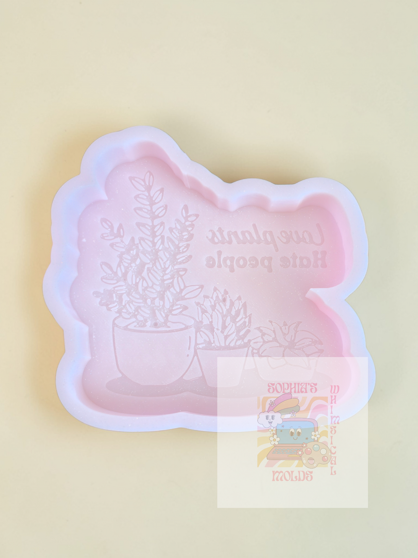 Love Plants Hate People - Premium Silicone Mold